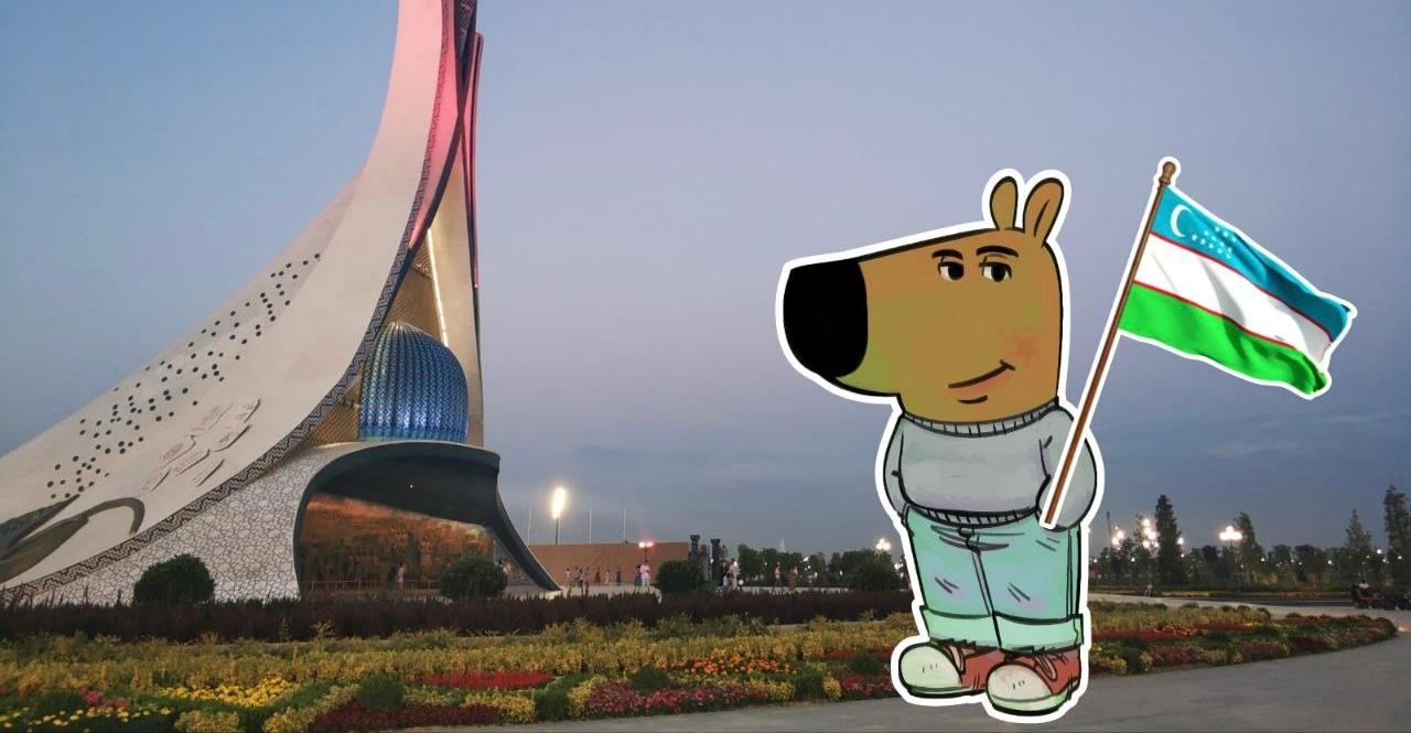 How the "chill guy" meme captured the hearts of users in Uzbekistan.